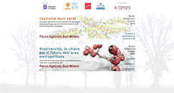 Desktop Screenshot of parcosud.lipumilano.it